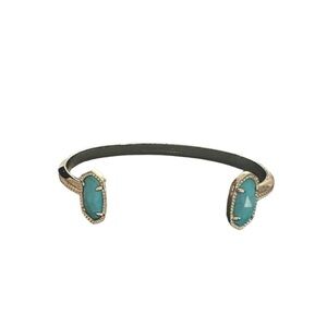 Kendra Scott Elegant Turquoise and Gold Women's Bracelet